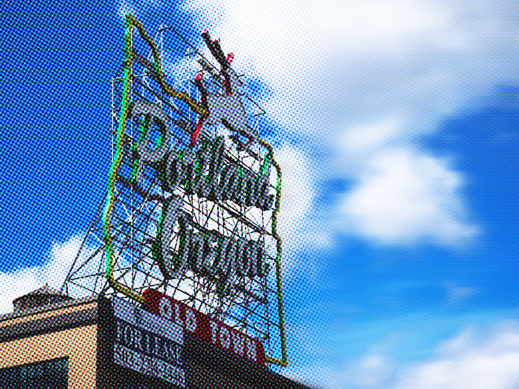 图5:特效测试 Halftone color + Motion blur