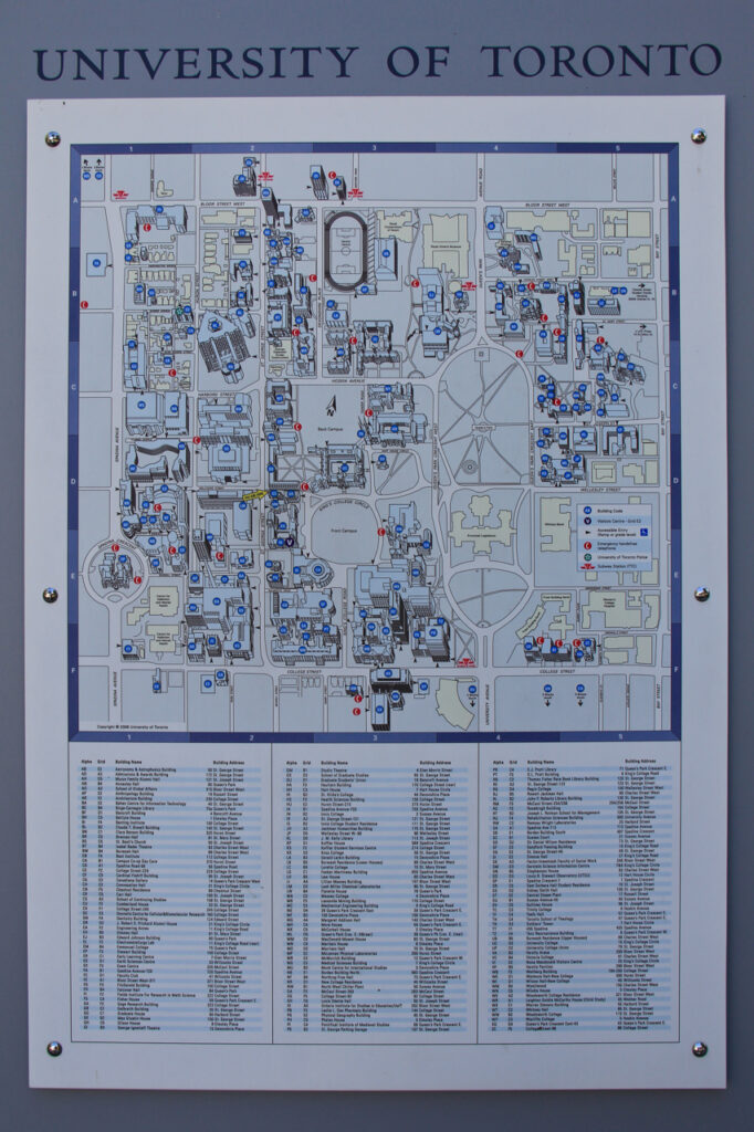 图16: 偶遇多伦多大学地图 by Reiziuh