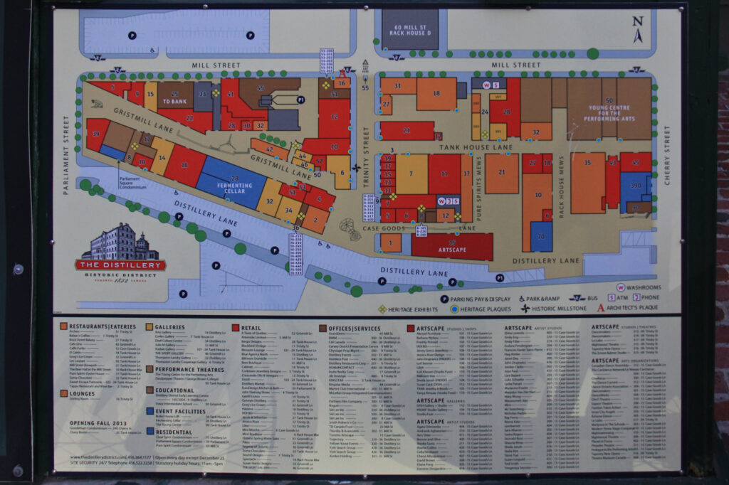 图18: 多伦多酿酒厂区地图 by Reiziuh