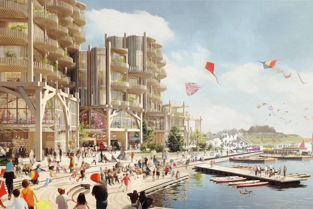 图20: 多伦多滨水区项目效果图2 by Sidewalk Toronto